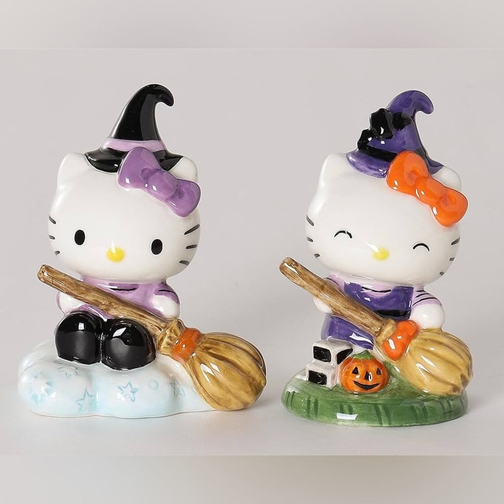 Hello Kitty Witch Salt and Pepper Set
